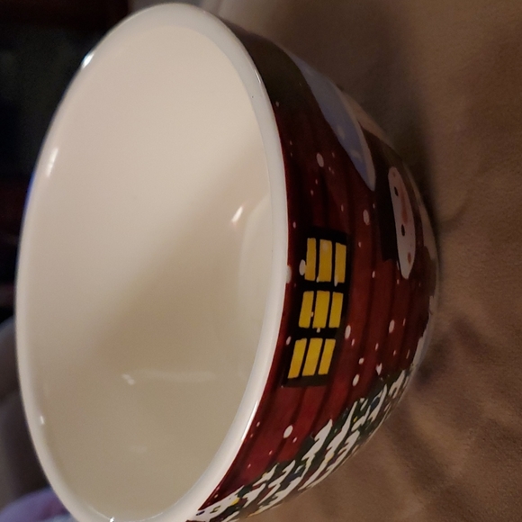 Christmas bowl glass - Picture 6 of 7